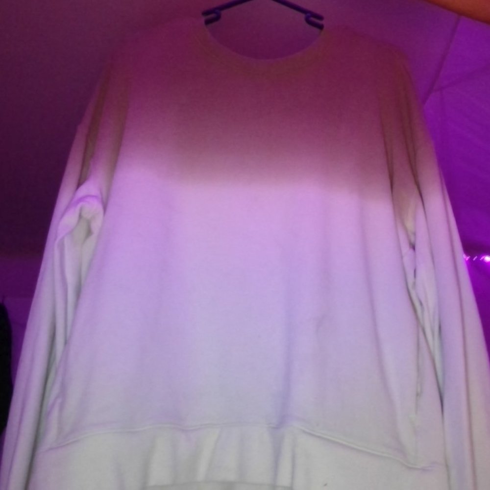 Green ombre sweatshirt